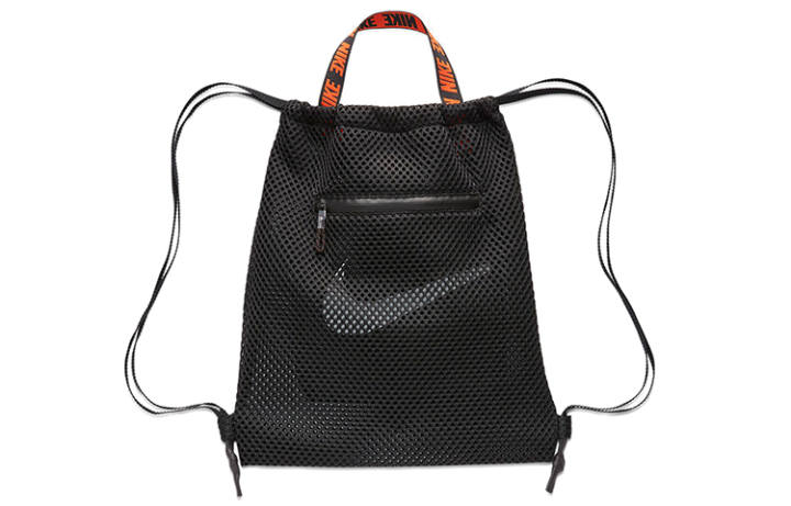 Nike Nike Polyester Sports Training Bag Backpack Regular Unisex Orange Black