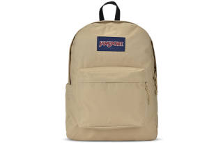 JanSport Fabric Computer Backpack Medium Unisex Milk Coffee