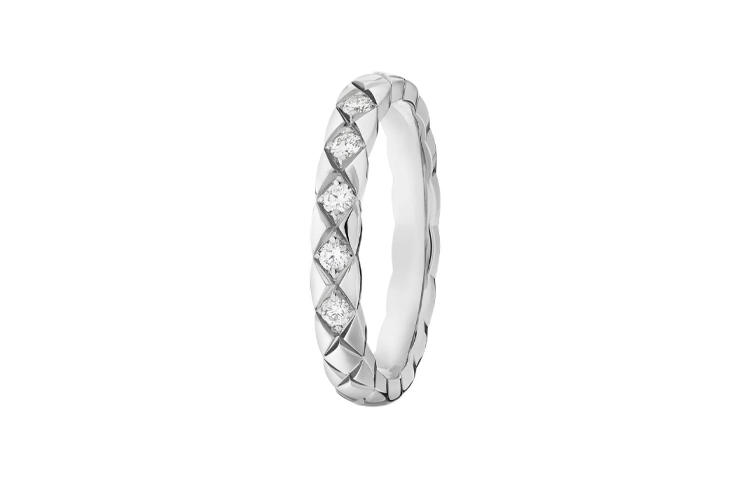 CHANEL CHANEL Platinum Rings Unisex Silver