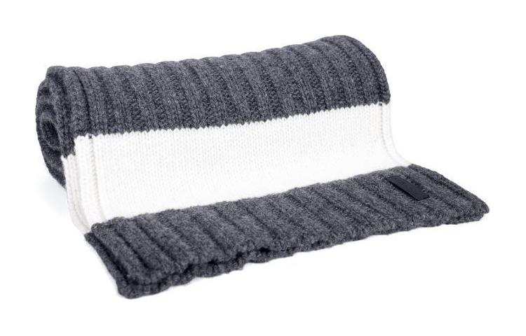 EMPORIO ARMANI Knit Scarves Men's Gray