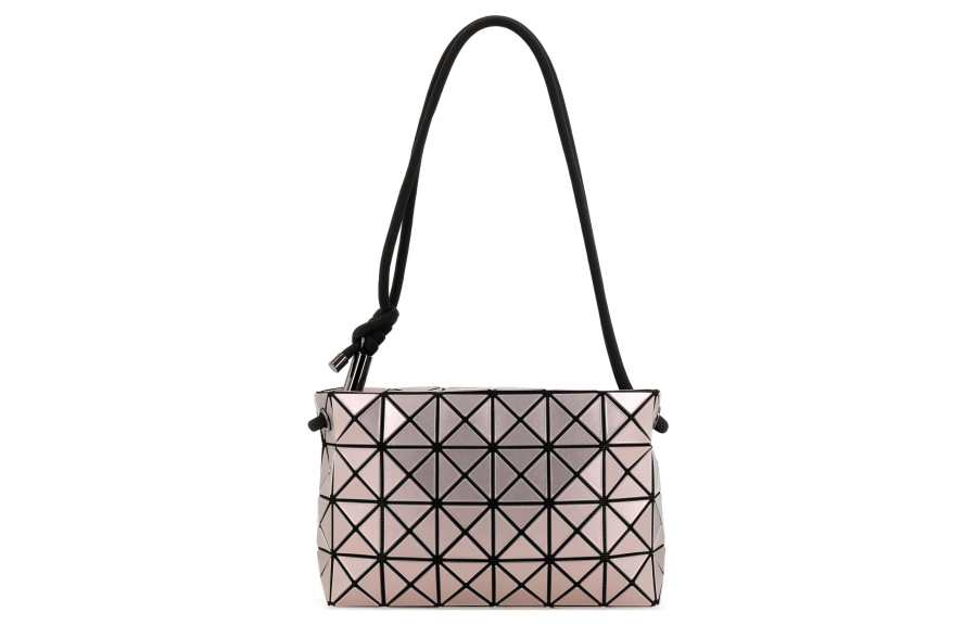ISSEY MIYAKE Polyvinyl Chloride Resin Portable Crossbody Bag, Shoulder Bag Women's Copper