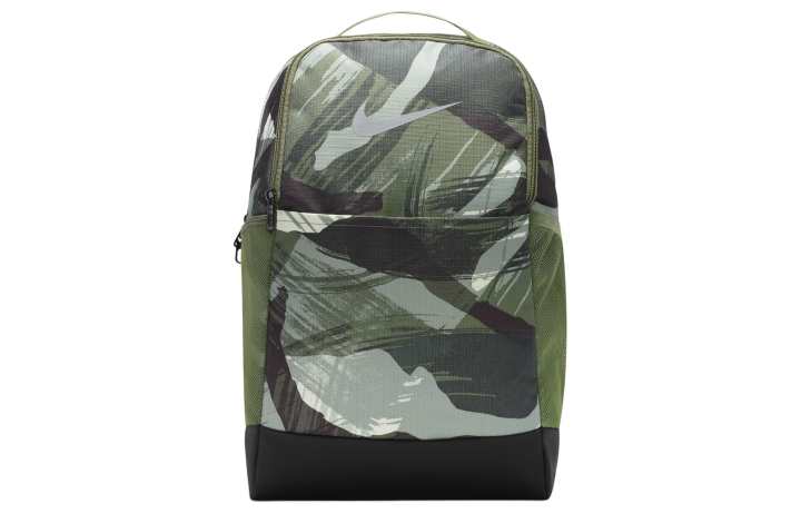Nike Nike Recycled Polyester Backpack Medium Unisex Medium Olive & Black & Grain Gray