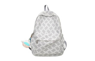 GKY Nylon Backpack Regular Unisex Gray/Blue/Green/Light Pink