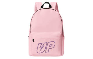 TURN UP Polyester Backpack Unisex Pink