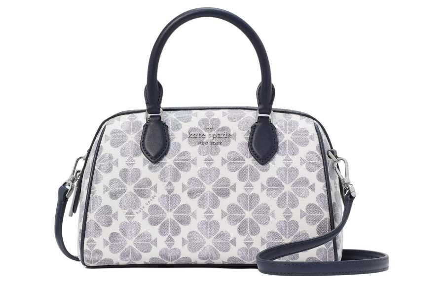 Kate Spade PVC Handbag, Shoulder Bag, Crossbody Bag Women's Marine Blue Multicolor