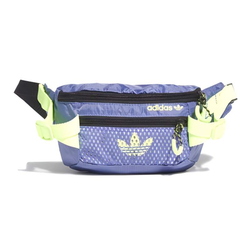 Adidas Originals Polyester Sling Bag, Fanny Pack Small Unisex Purple