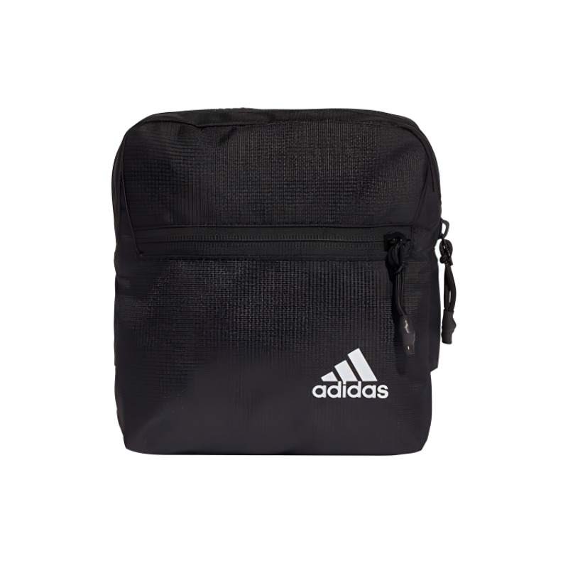 Adidas Adidas Recycled Polyester Crossbody Bag, Shoulder Bag Unisex Black