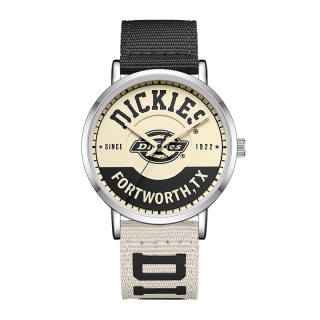 Dickies Wrist Watches Quartz Movement Nylon Strap Purple Watch Dial Women's Watch