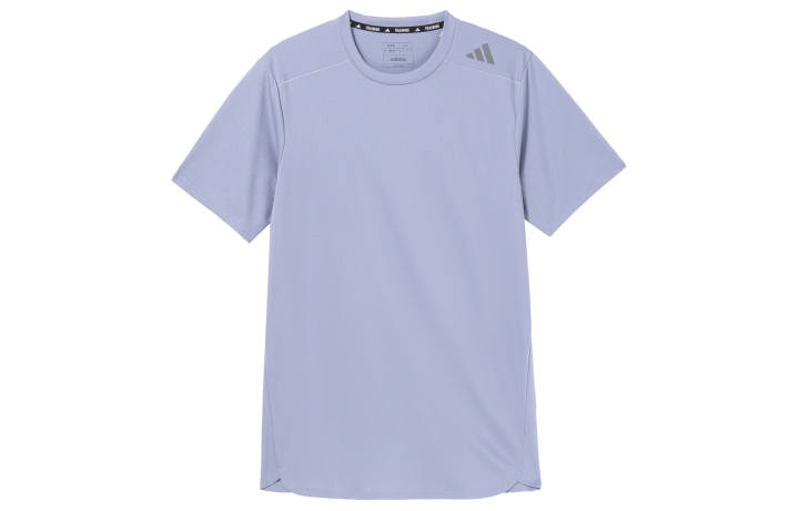 Adidas Adidas T Shirts Men's Purple Crew Neck Moderate