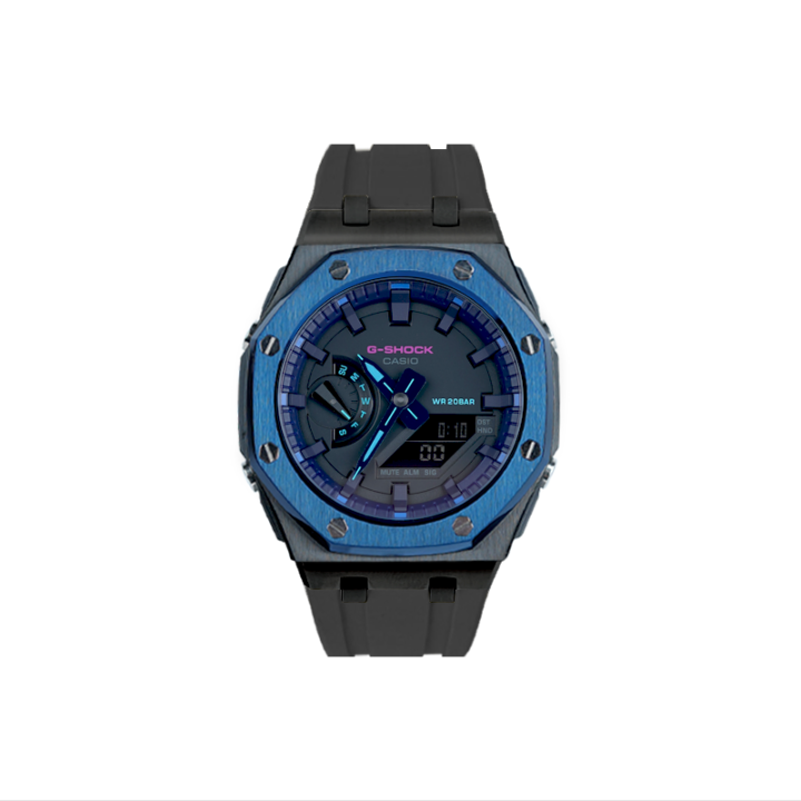 CASIO CASIO Unisex Liquid Crystal/Analog Dual Display Series Black Watch