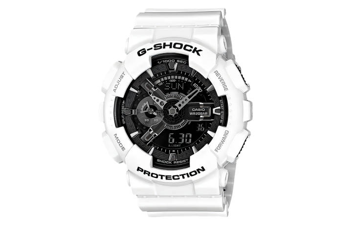 CASIO CASIO Men Liquid Crystal/Analog Dual Display Series 51.2mm Black Watch GA-110GW-7APR