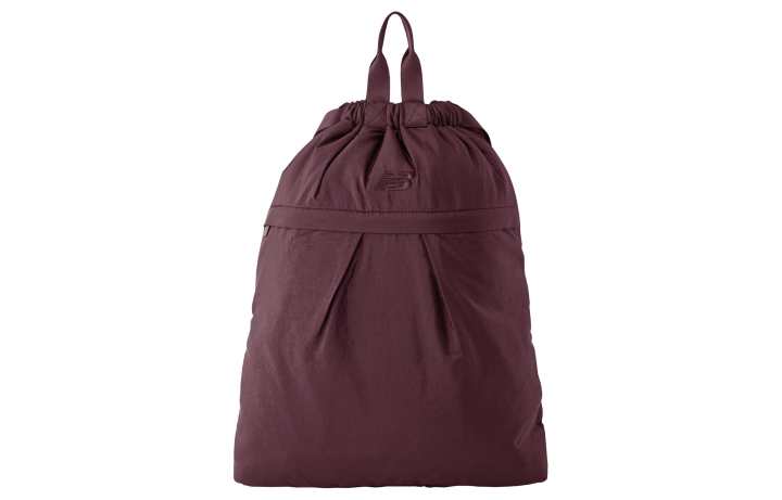 New Balance New Balance Polyester Carry Backpack Unisex Dark Red