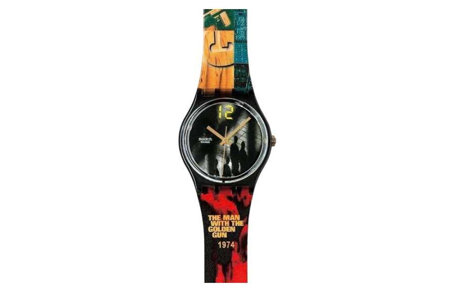 SWATCH SWATCH Unisex 34mm Black Watch GB210