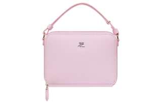 COURREGES Courrèges Cloud Logo Plaque Zip Up Shoulder Bag