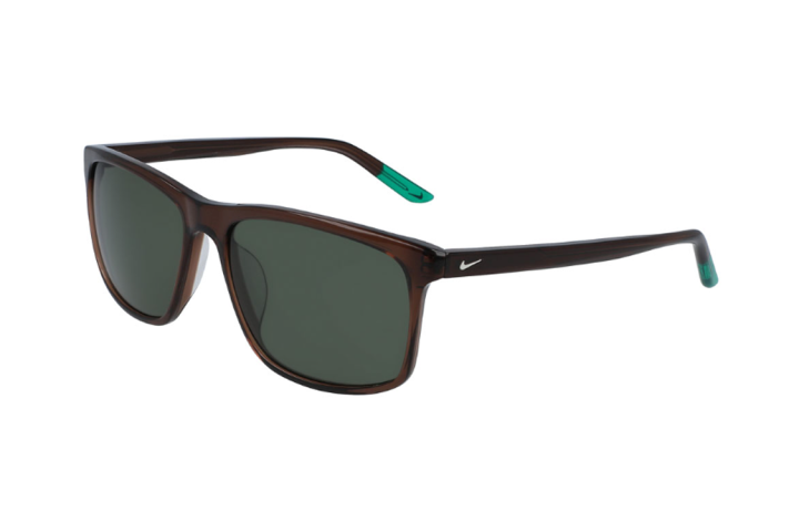 Nike Nike Nylon Irregular Shape Sunglasses Men's Brown