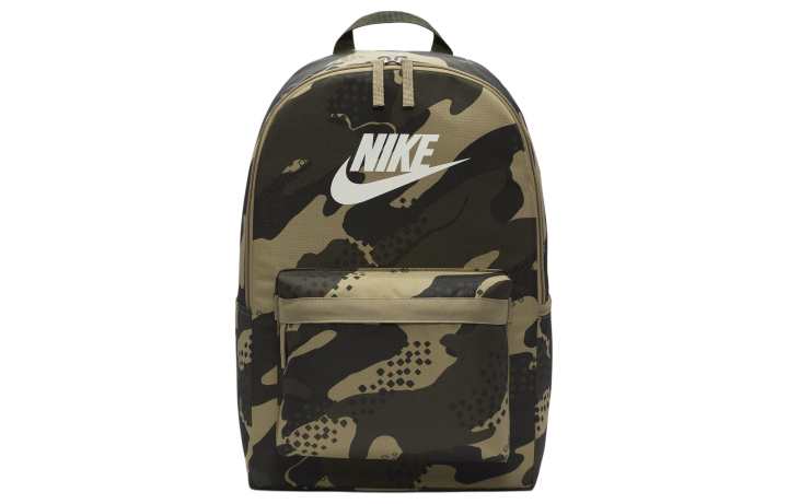 Nike Nike Heritage Recycled Nylon Backpack Regular Men's Unisex Olive & Khaki & Sailboat