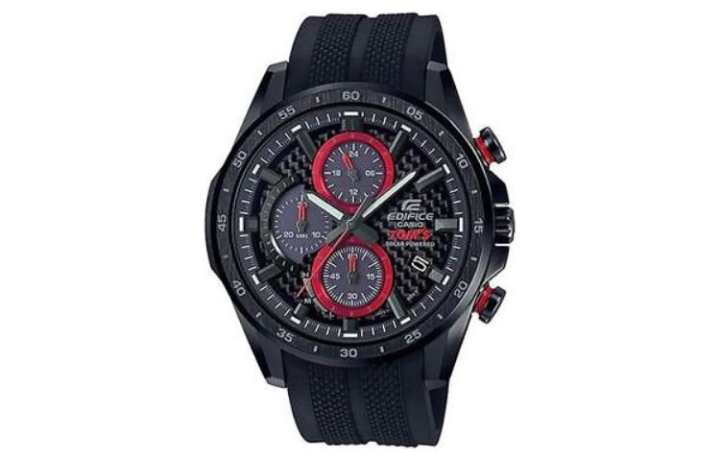 CASIO CASIO Unisex EDIFICE 44mm Black Watch EQS-900TMS-1