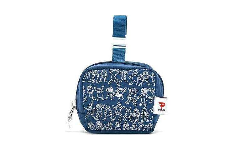 CILOCALA CILOCALA Nylon Coin Purse Mini Unisex Blue