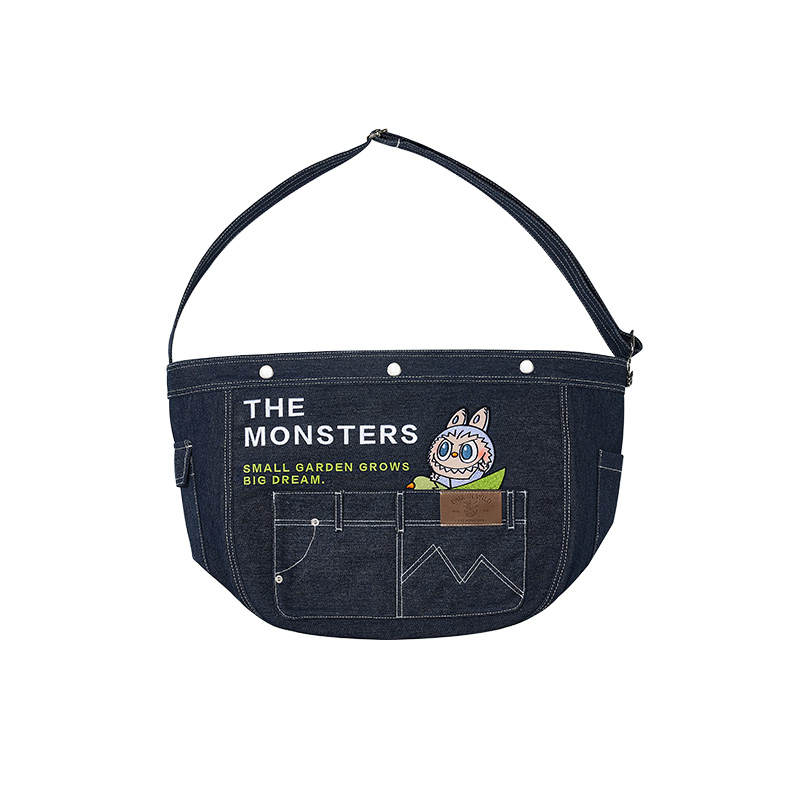 POP MART POP MART THE MONSTERS Denim Crossbody Bag Trend Based Products