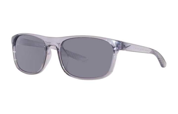 Nike Nike Injection Molded Plastic Rectangular Sunglasses Men's Gray