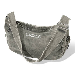 CARTELO Denim Shoulder Bag, Crossbody Bag, Tote, Handbag Unisex Multicolor