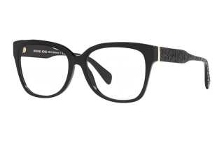 MICHAEL KORS Plastic Butterfly Eyeglass Frames Women's Black
