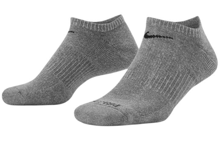 Nike Nike Ankle Socks Unisex 6 Pack Gray
