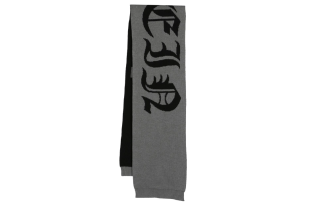 PHILIPP PLEIN Gothic Wool Scarf