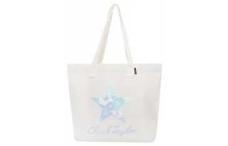 Converse Polyester Tote Bag, Shopping Bag, Shoulder Bag, Handbag Regular Women's White