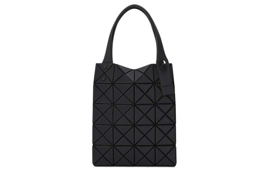 ISSEY MIYAKE Lucent Boxy Polyvinyl Chloride Resin Tote Bag, Shopping Bag, Handbag Mini Women's Black