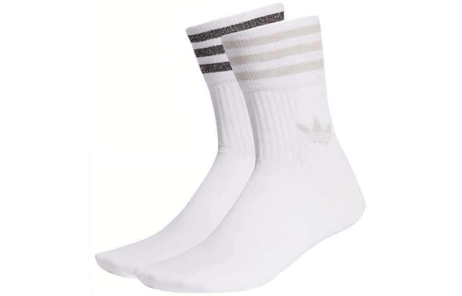 Adidas Originals Crew Socks Women's 2 Pack White