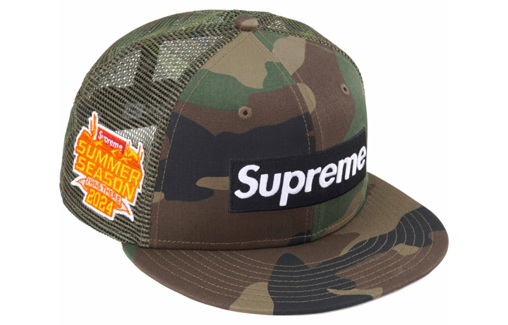 Supreme Supreme x New Era Baseball Caps Unisex Camouflage