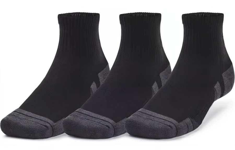 Under Armour Under Armour Performance Tech Ankle Socks Unisex 3 Pack Black