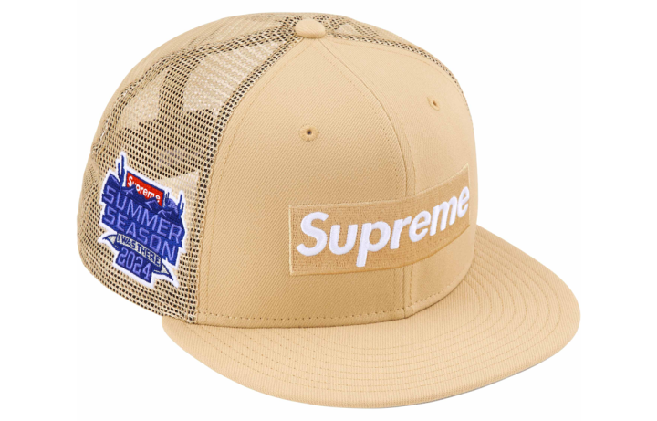Supreme Supreme x New Era Baseball Caps Unisex Beige