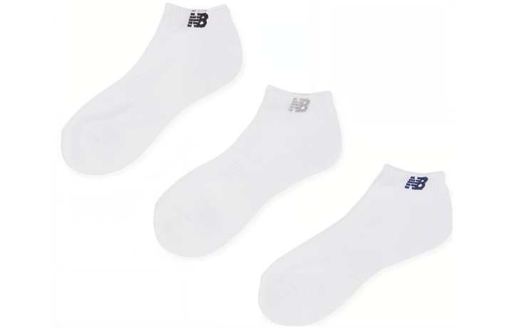 New Balance New Balance Ankle Socks Unisex 3 Pack White