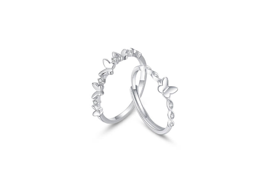 MISS TOOYA S999 Fine Silver Rings Unisex