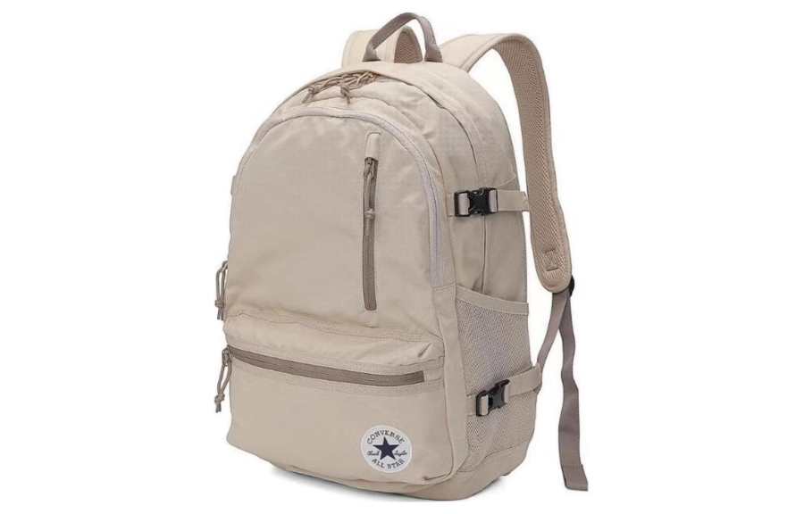 Converse Converse Straight Edge Polyester Backpack Large Unisex Brown