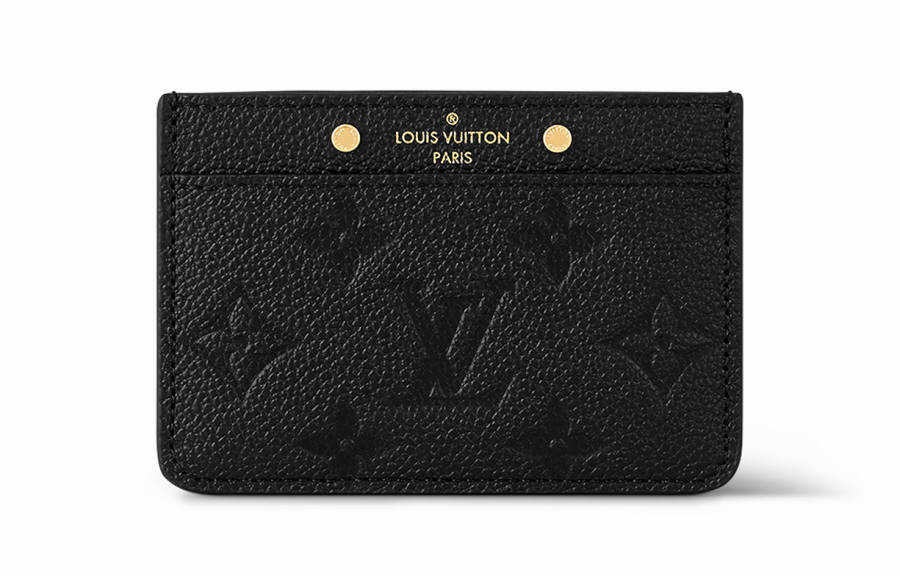 LOUIS VUITTON LOUIS VUITTON Card Holder Monogram Empreinte Black
