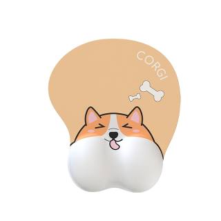 LZL Cute Good Looking, Gaming Office Keyboard Wrist Rest, Silicone Wrist Brace, Slip Resistant Mouse Pads
