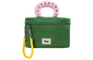 Tagi. Nylon Fabric Travel Storage Bag Women's Dark Forest
