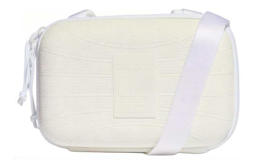 Adidas Originals Adidas Polyurethane Shoulder Bag, Crossbody Bag Regular Unisex White