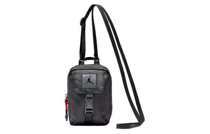 Jordan Jordan Polyester Shoulder Bag, Cell Phone Pouch, Crossbody Bag Small Unisex Black