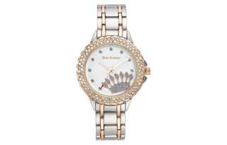 Juicy Couture JUZI Wrist Watches Quartz Movement Metal Strap 36mm White Dial Women's Watch Casual JUCO 1036155