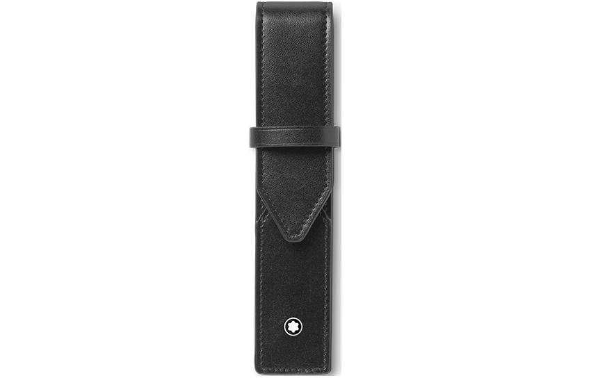 MONTBLANC Meisterstuck Leather Storage Bag Men's Black