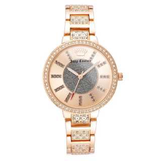 Juicy Couture JUZI Wrist Watches Quartz Movement Metal Strap 36mm Rose Gold Watch Dial Women's Watch Casual V539 JUCO 1036164