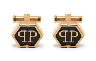 PHILIPP PLEIN Hexagon PP Cufflinks