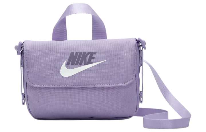 Nike Nike Polyester Shoulder Bag, Crossbody Bag Women's Hydrangea & White