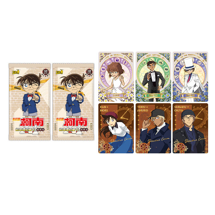 KAYOU Detective Conan Characters Insight Bag Fourth Edition IP / Anime Cards 1 Box Of 18 Packs