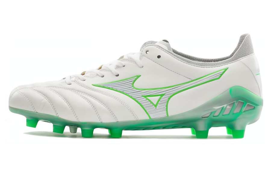 Mizuno Morelia Neo Collection Soccer Shoes Men's Low Top White/Green
