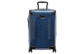 TUMI Recycled Material Suitcase Luggage 20 Inch Unisex Sky Blue